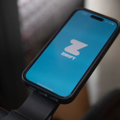 Maggie 2.0 Indoor Trainer Phone Holder | Garmin and Wahoo GPS Mount Compatible | Turbo Trainer Accessory for Zwift & Smart Bikes