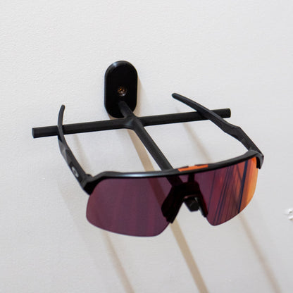 Cycling Sunglasses Holder Wall Mount | Gear Organiser for Bike Glasses | Wall-Mounted Storage for Road & MTB Accessories | Core Organiser Range